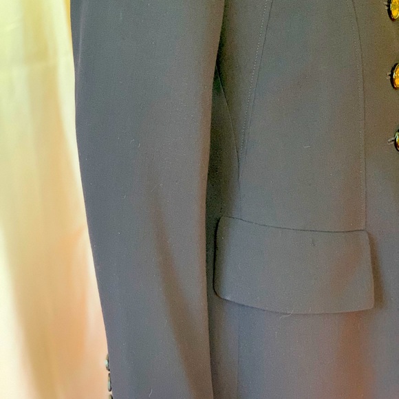 Escada Elements Vintage Navy Blazer - Picture 3 of 8